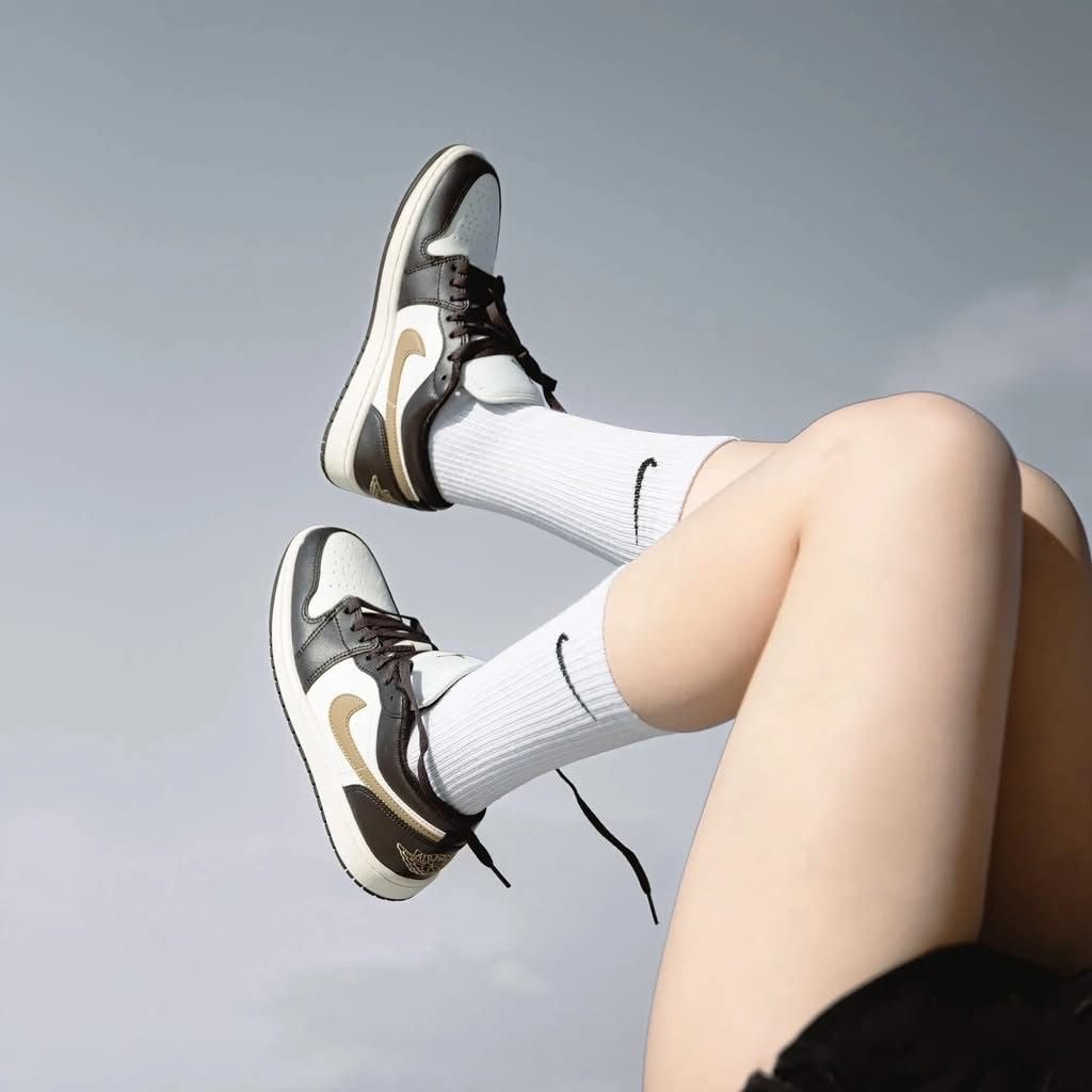  Giày Nike Air Jordan 1 Low Wmns Shadow Brown DC0774-200 