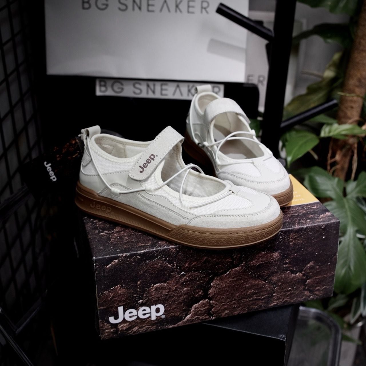  Giày JEEP THE SPIRIT Begie Gum  P653W13253 