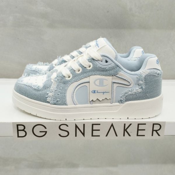  Giày Champion Low-Top Skateboard Shoes Unisex Baby Blue U5AFCTU75M2 