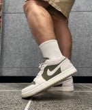  Giày Nike Air Jordan 1 Low SE Medium Olive Sail HV4089-201 