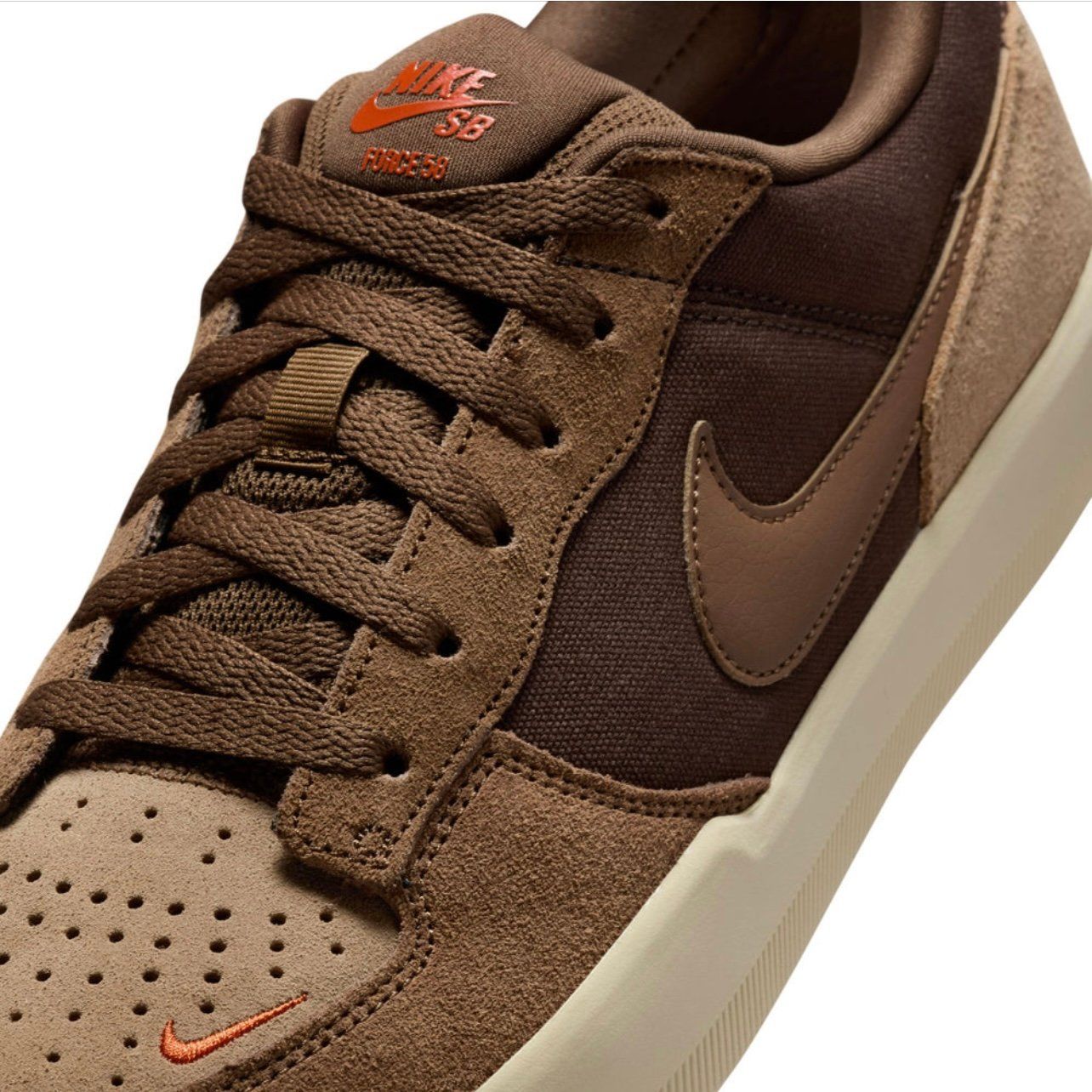  Giày Nike SB Force 58  Brown DV5477 201 