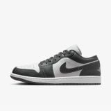  Giày Nike Air Jordan 1 Low Grey White 553558-044 