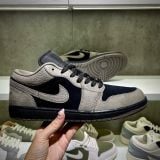  Giày Nike Air Jordan 1 Low SE Olive Grey IB7109-005 