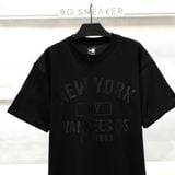  Áo Thun New Era NY Yankees Black Logo In Chìm Đen 16668791 