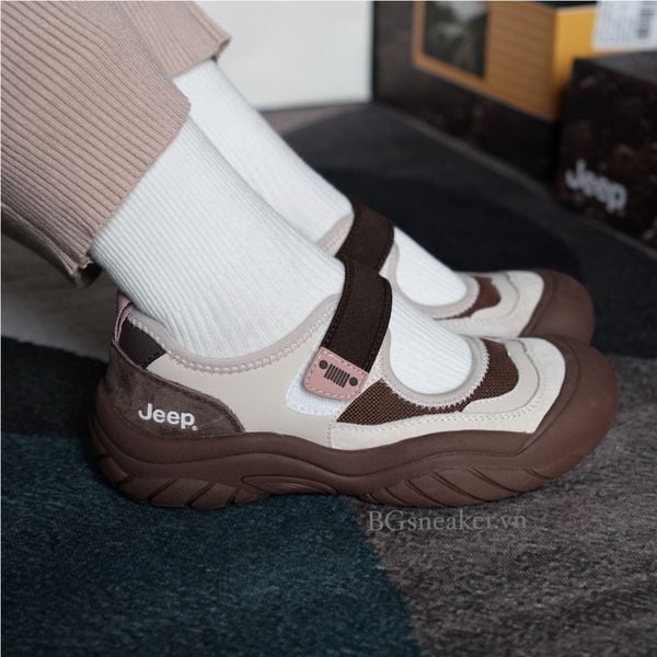  GIÀY Jeep Mary Jane Hybrid BROWN P651W13147 