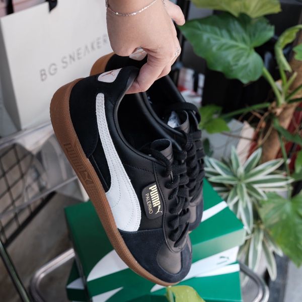  Giày Puma Palermo Black Feather Grey Gum 397647-03 