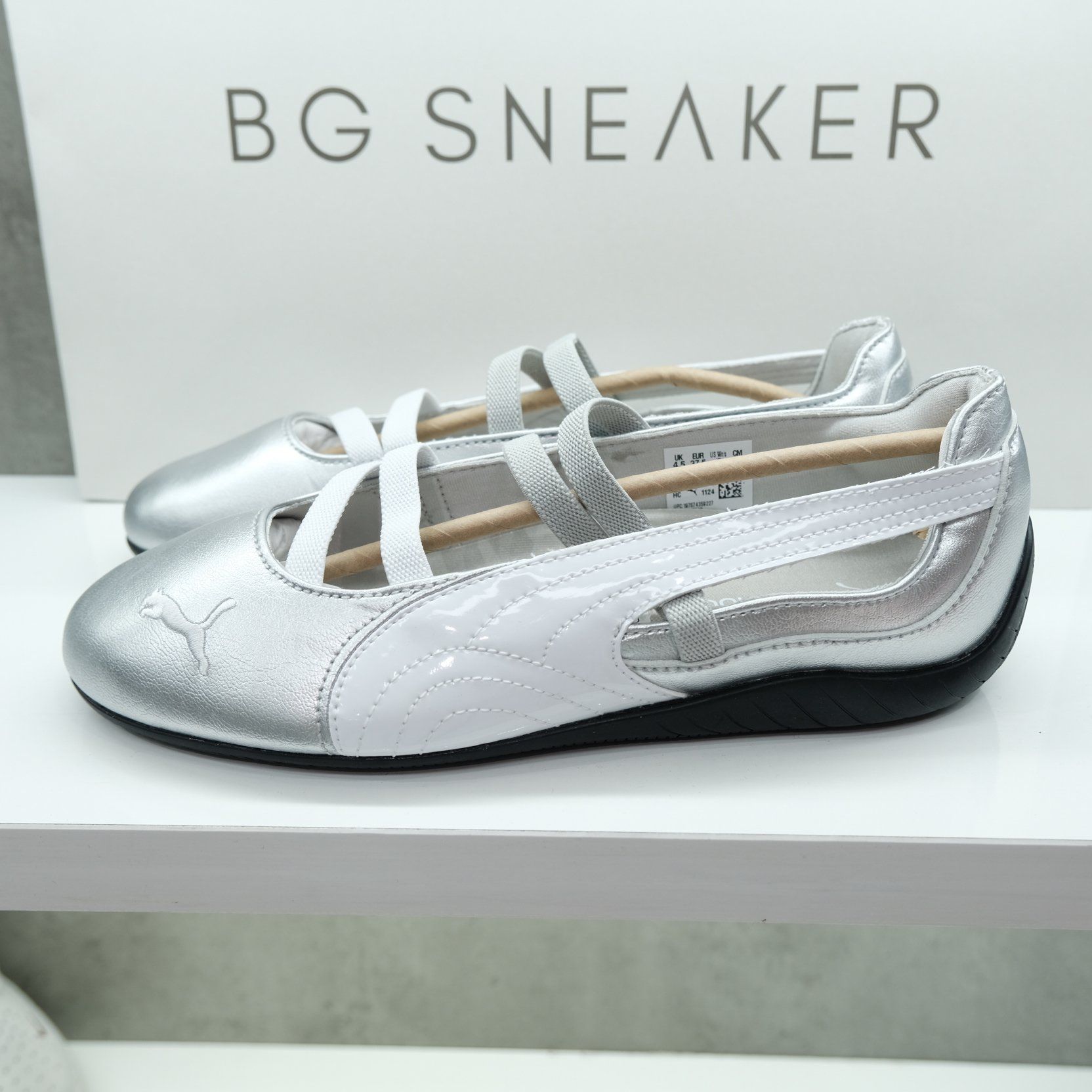  Giày Puma Speedcat Ballet Leather SLIVER WHITE 401581-01 