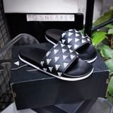  Dép Adidas Adilette Comfort Black White  GV9735 