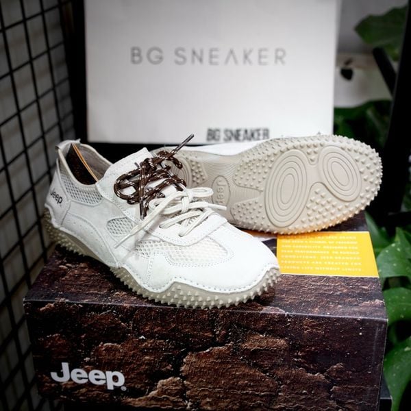  Giày Jeep Outdoor Begie Brown P651W13115C 