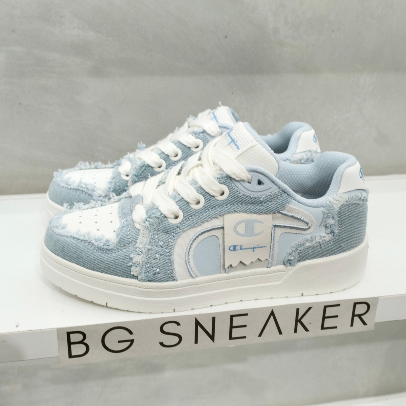  Giày Champion Low-Top Skateboard Shoes Unisex Baby Blue U5AFCTU75M2 