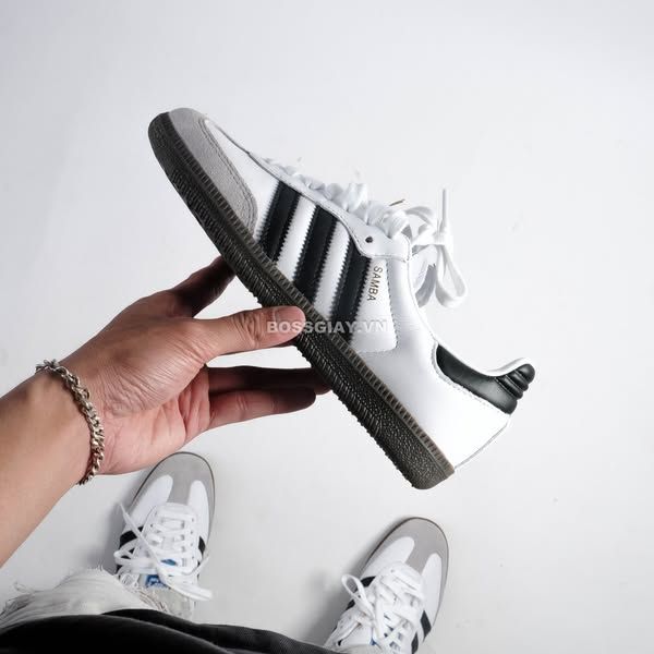  Giày Adidas Samba OG White Black Gum IE3675 