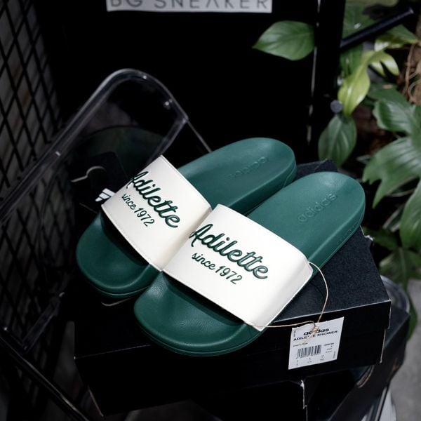  Dép Adidas Adilette Shower 1972 Shadow Green GW8749 