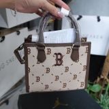  Túi Đeo Chéo MLB Diamond Monogram New York Yankees Crossbody Bag 7ACRMDG5N BLack 