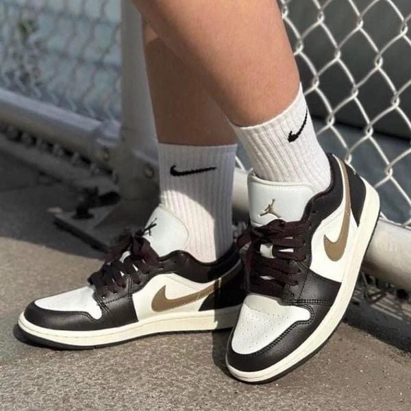  Giày Nike Air Jordan 1 Low Wmns Shadow Brown DC0774-200 