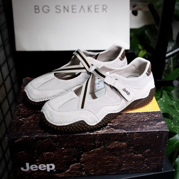  Giày Jeep The Spirit Mary Jane Grey Gum P651W13085 