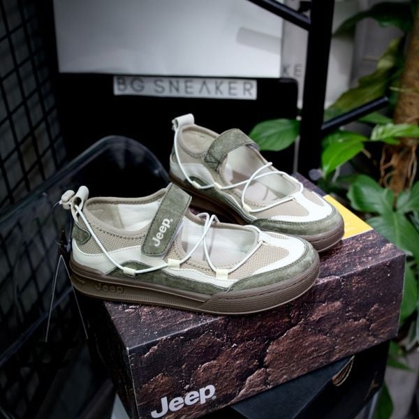  Giày JEEP THE SPIRIT Green Gum  P653W13253 
