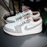  Giày Nike Air Jordan 1 Low ‘Red College Grey’ 553558-169 