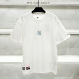  Áo Thun New Era New York Yankees White Logo Jeans Mono Blue  17784545 