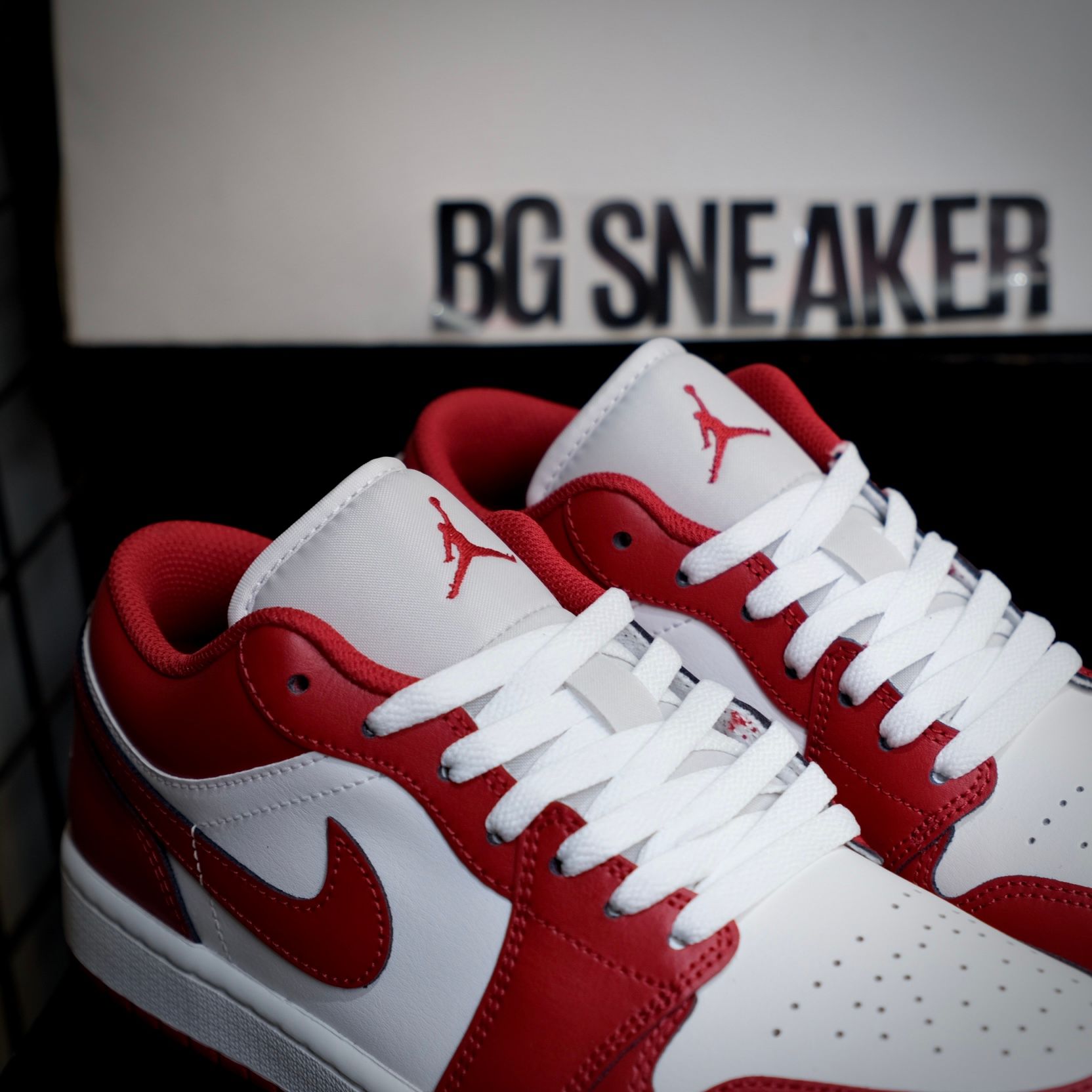 Giày Nike Air Jordan 1 Low ''Varsity Red'' [553558 166] 