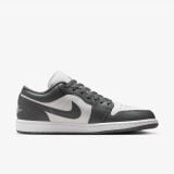  Giày Nike Air Jordan 1 Low Grey White 553558-044 
