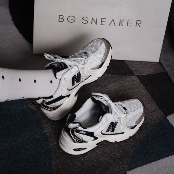  Giày New Balance 530 White Light Gold Metalic MR530TC 