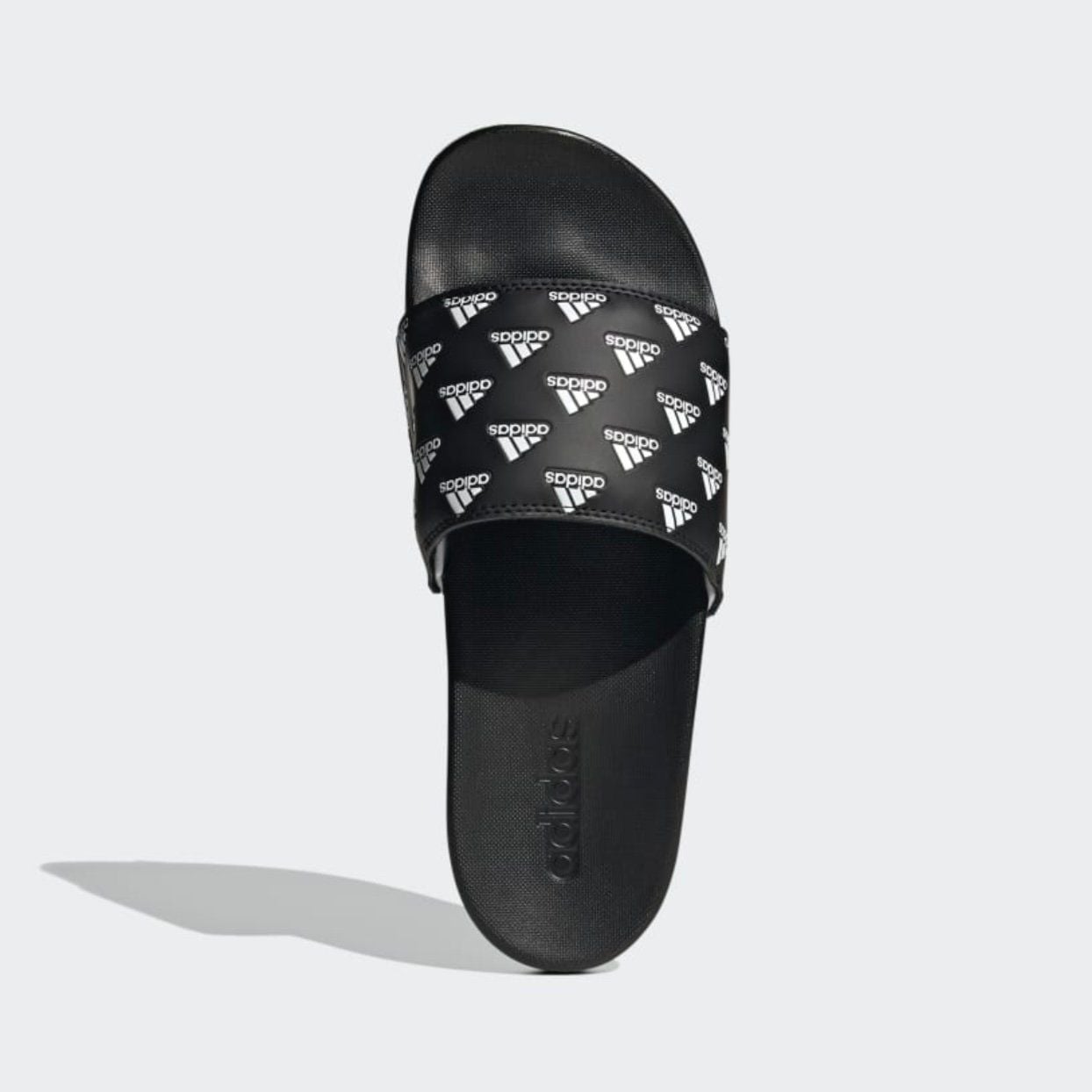  Dép Adidas Adilette Comfort Black White  GV9735 