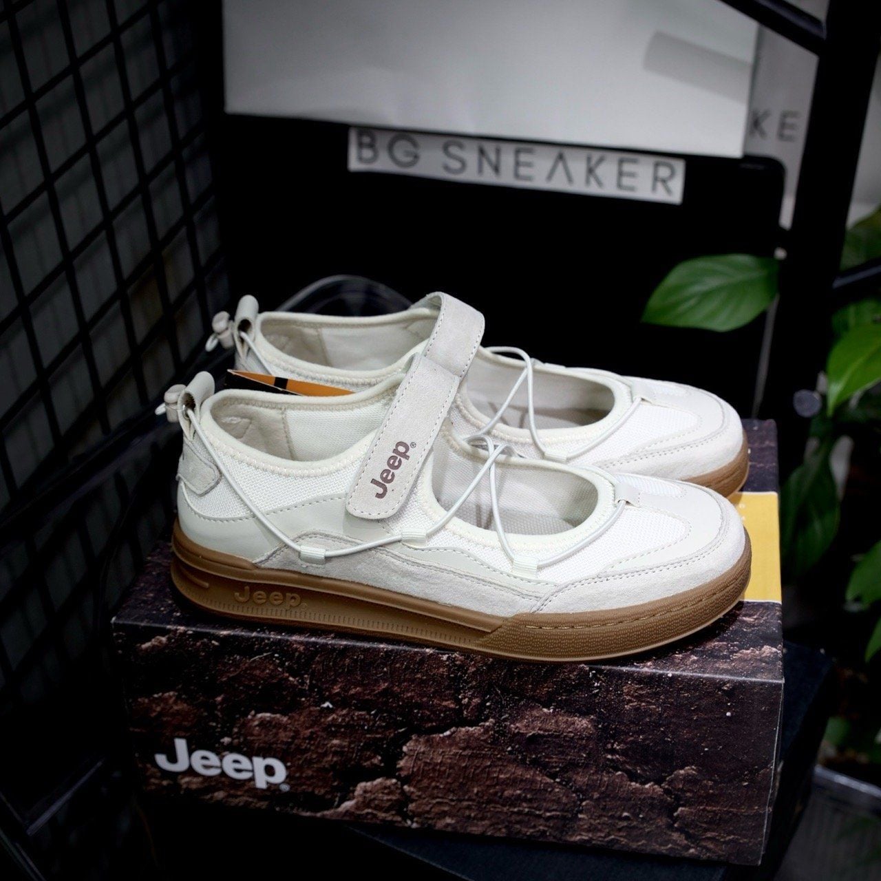  Giày JEEP THE SPIRIT Begie Gum  P653W13253 