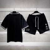  Áo Polo Jersy New Era Black basic Logo NY  19829398 
