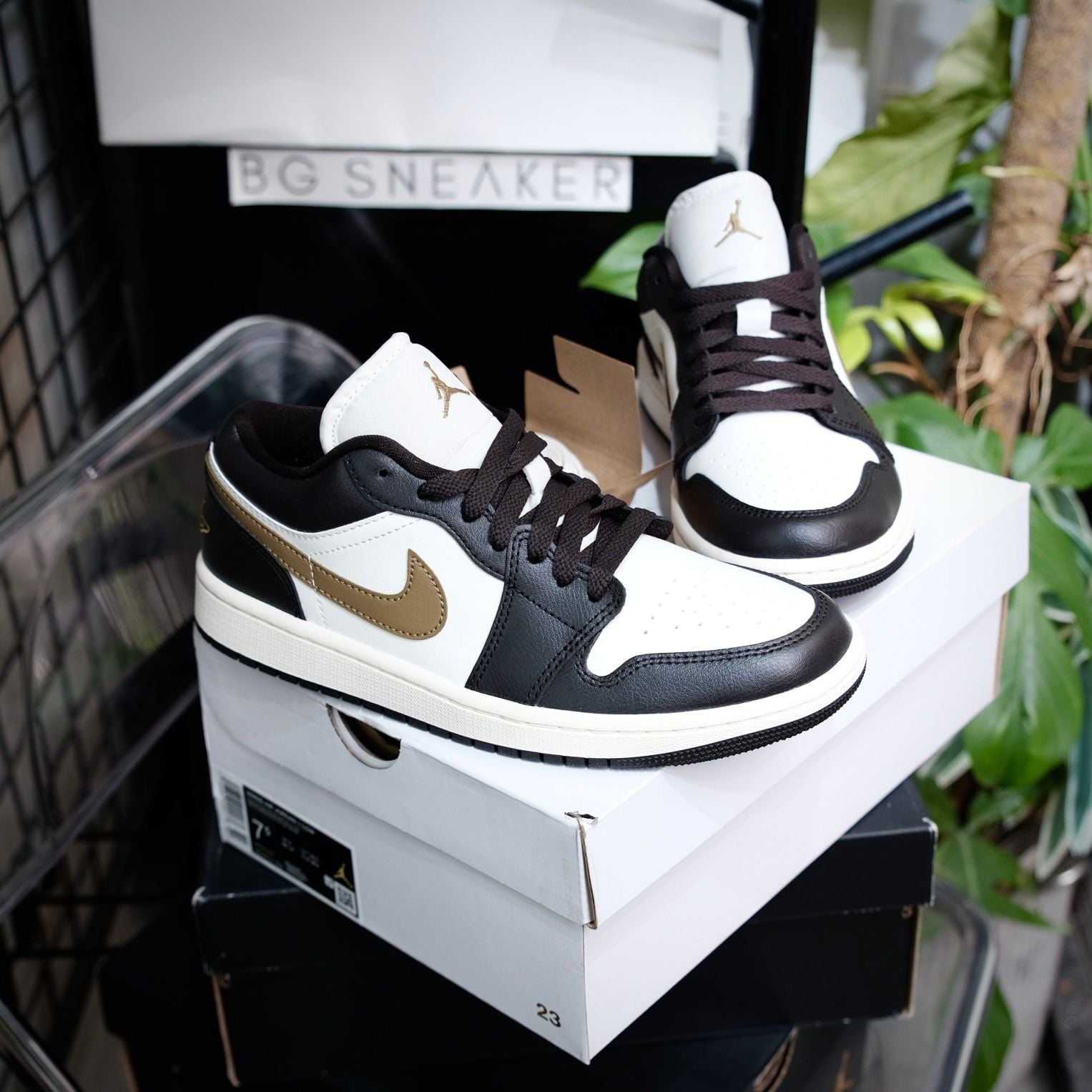  Giày Nike Air Jordan 1 Low Wmns Shadow Brown DC0774-200 