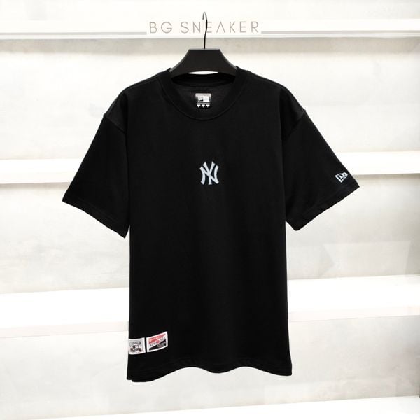  Áo Thun New Era New York Yankees Black Logo Jeans Mono Blue 17784546 