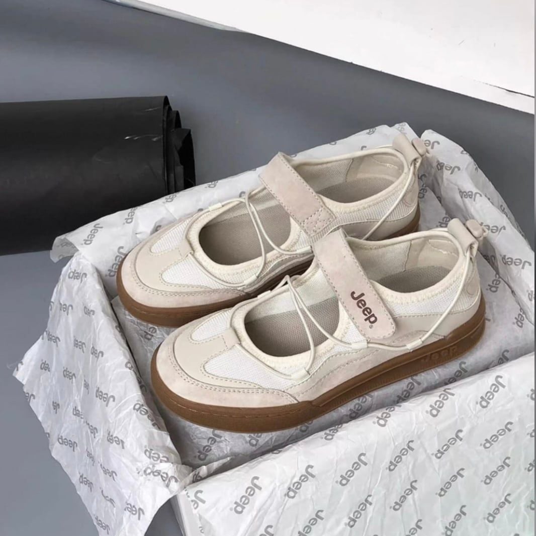  Giày JEEP THE SPIRIT Begie Gum  P653W13253 