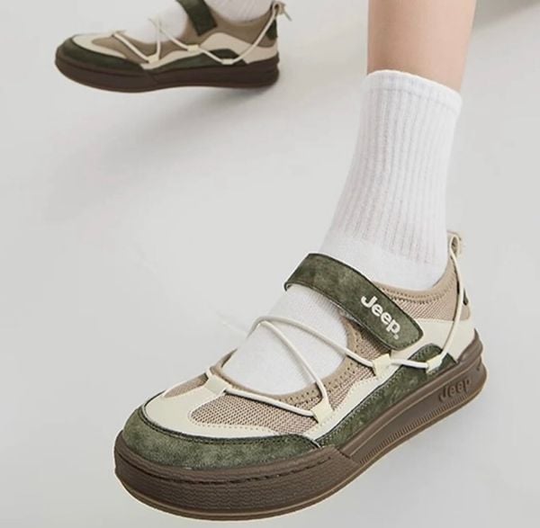  Giày JEEP THE SPIRIT Green Gum  P653W13253 