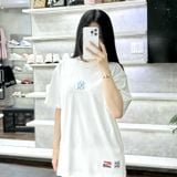  Áo Thun New Era New York Yankees White Logo Jeans Mono Blue  17784545 