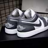 Giày Nike Air Jordan 1 Low Grey White 553558-044 