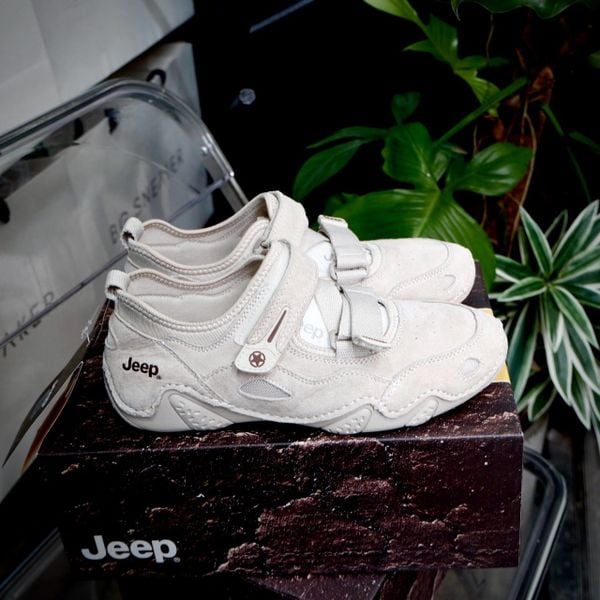  Giày Jeep Outdoor Shoes Women's Low Top Begie [ PX241WAS882 ] 