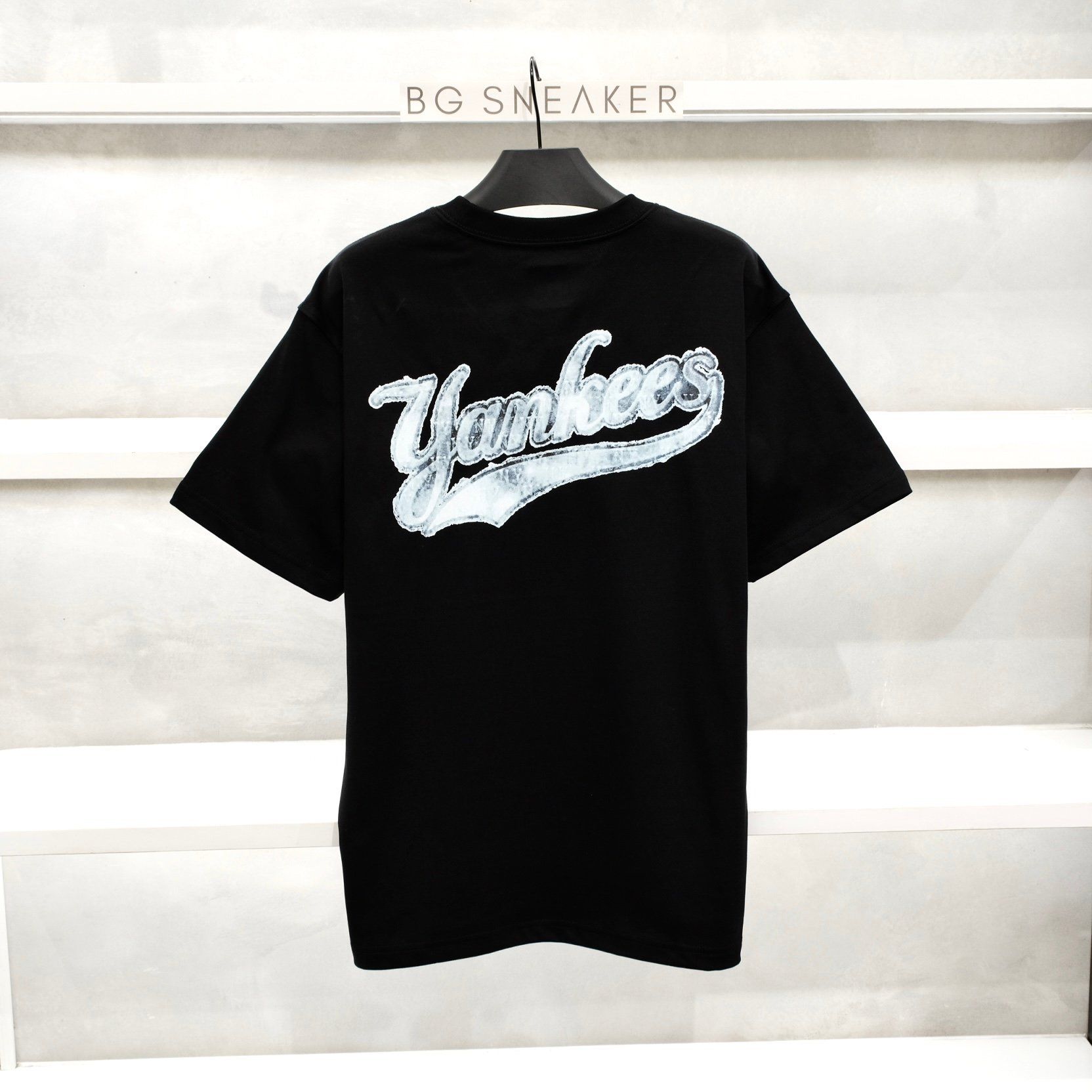  Áo Thun New Era New York Yankees Black Logo Jeans Mono Blue 17784546 