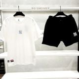  Áo Thun New Era New York Yankees White Logo Jeans Mono Blue  17784545 