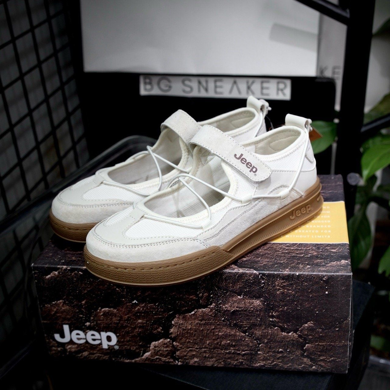  Giày JEEP THE SPIRIT Begie Gum  P653W13253 