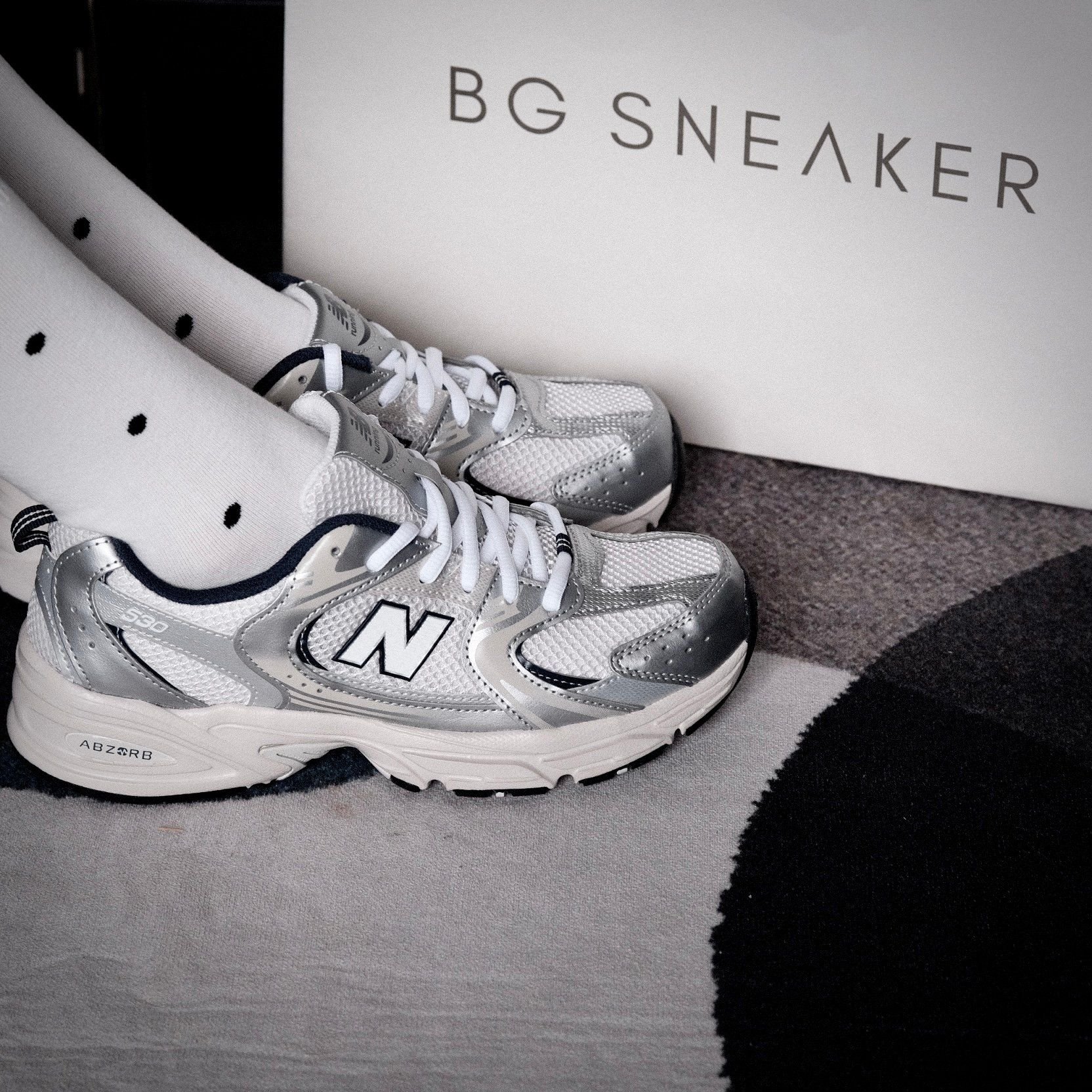  Giày New Balance 530 GS Steel Grey GR530KA 