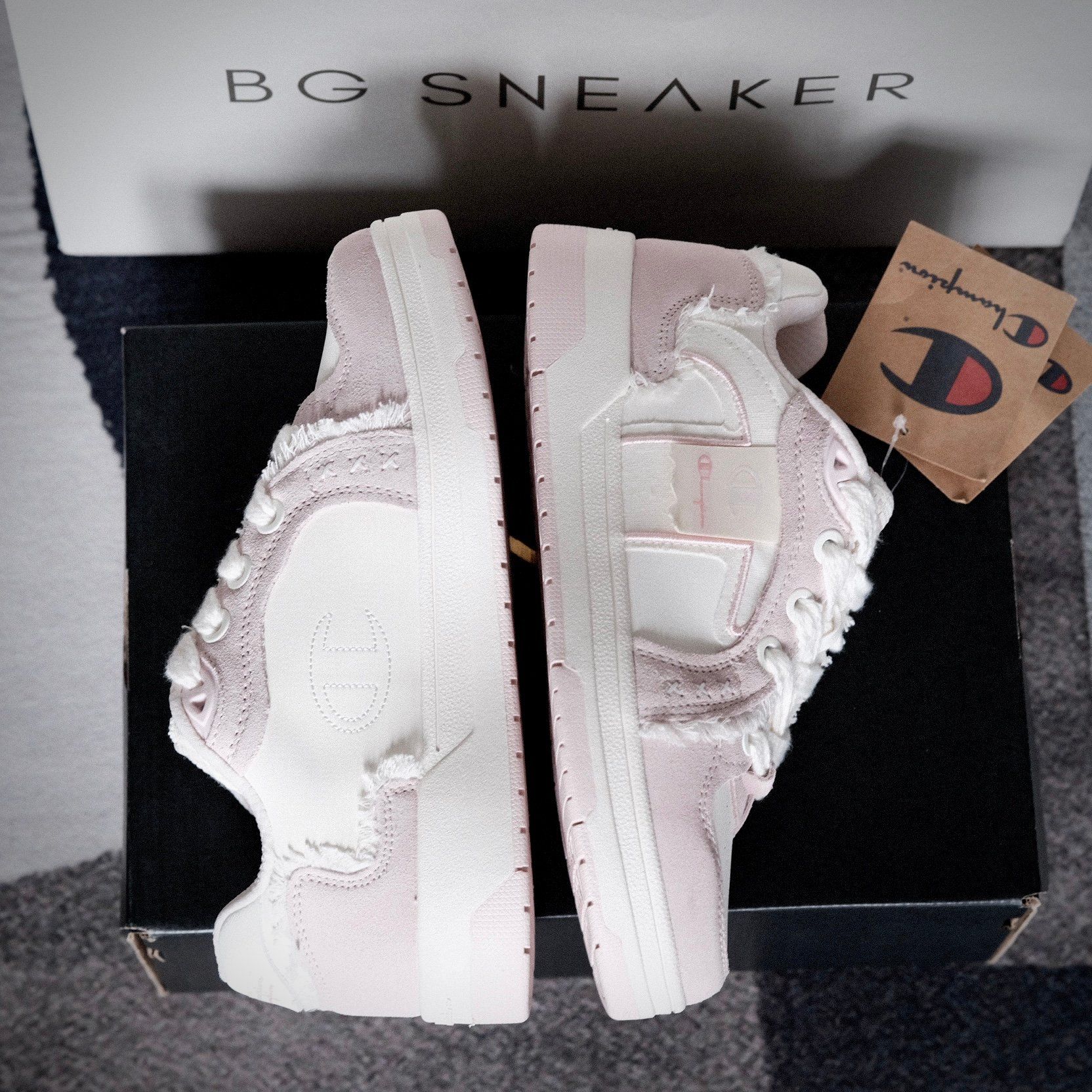  Giày Champion Low-Top Skateboard Shoes Unisex Baby Pink U5AFCTU28K5 
