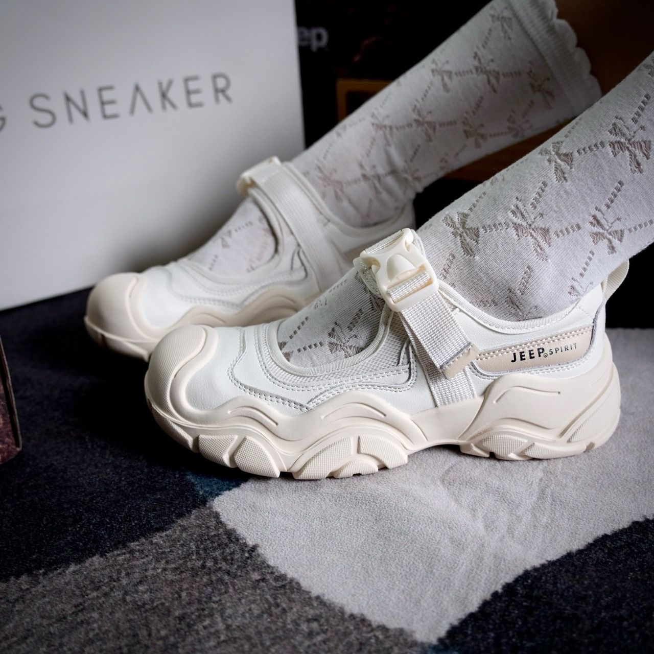  Giày Jeep Spirit Breath V2 Cream  5418315091 