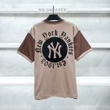  Áo Thun New Era New York Yankees Brown Logo Black   13334577 