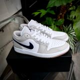  GIÀY Nike Air Jordan 1 Low Midnight Navy Neutral Grey 553558 146 -  553560 146 