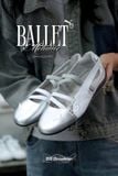  Giày Puma Speedcat Ballet Leather SLIVER WHITE 401581-01 