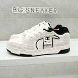  Giày Champion Low-Top Skateboard Shoes Unisex Cream Black U5AFCTU28U3 