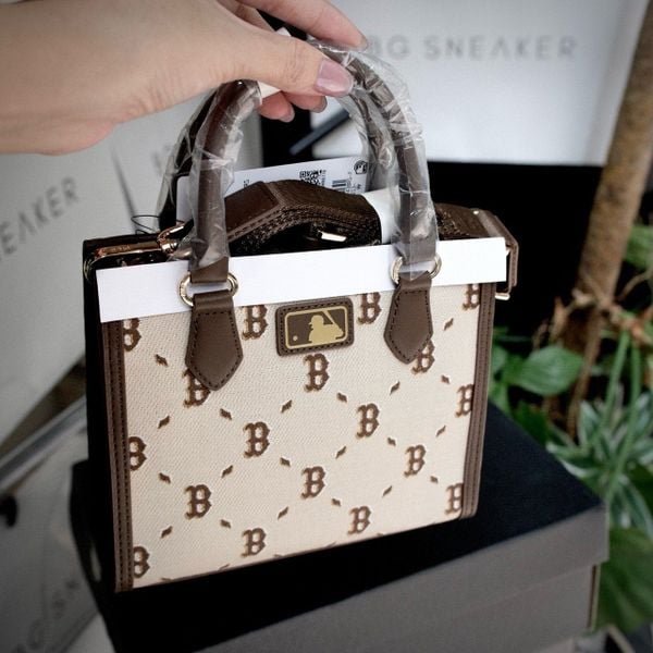  Túi Đeo Chéo MLB Diamond Monogram New York Yankees Crossbody Bag 7ACRMDG5N BLack 