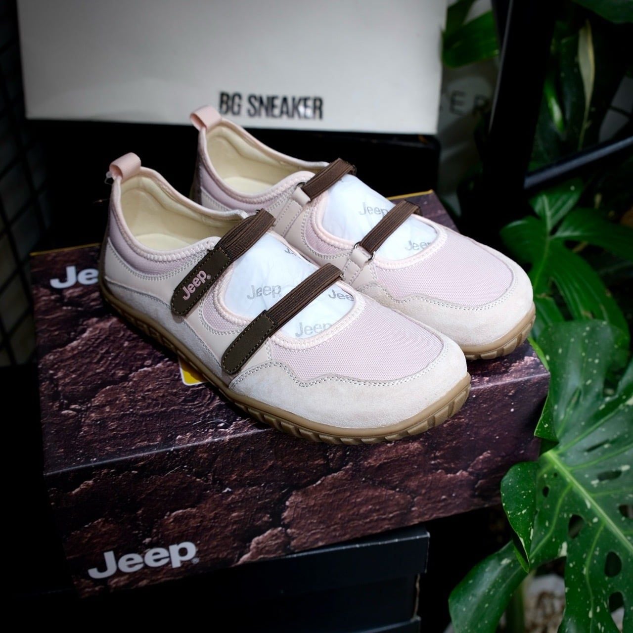  Giày Jeep Outdoor Shoes Women's Low Top  Pink Light Gum  P651W13112 