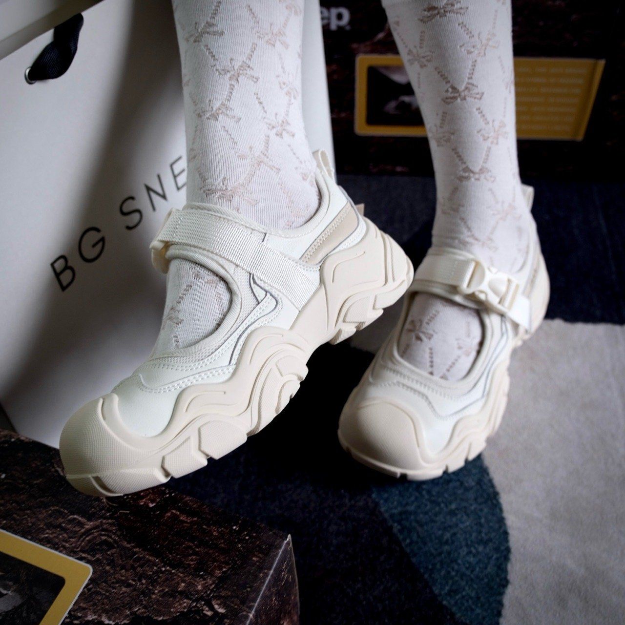  Giày Jeep Spirit Breath V2 Cream  5418315091 