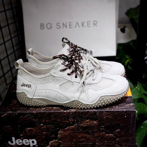  Giày Jeep Outdoor Begie Brown P651W13115C 
