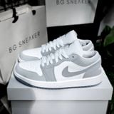  Giày Nike Jordan 1 Low White Wolf Grey DC0774-105 